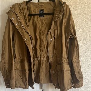 GAP Women's Utility Jacket in Tan